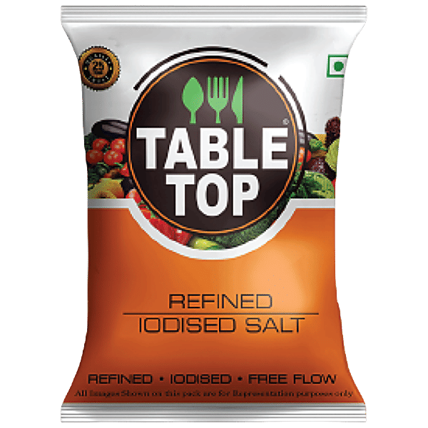 Buy TABLE TOP Refined Iodised Salt Rich In Iron Online at Best Price of Rs 25 bigbasket