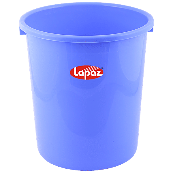 Buy Lapaz Waste Paper Bin Blue, High Quality Plastic, Sturdy, Durable