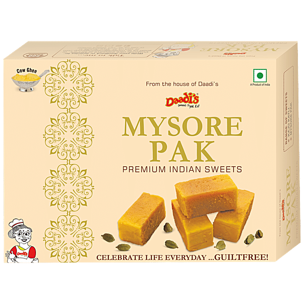 Buy Daadi's Mysore Pak Online at Best Price of Rs 180 bigbasket