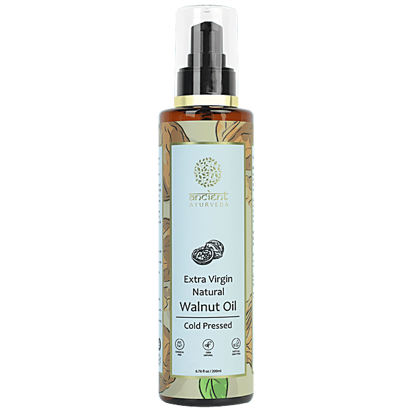 Buy ANCIENT AYURVEDA Extra Virgin Natural Walnut Oil ColdPressed