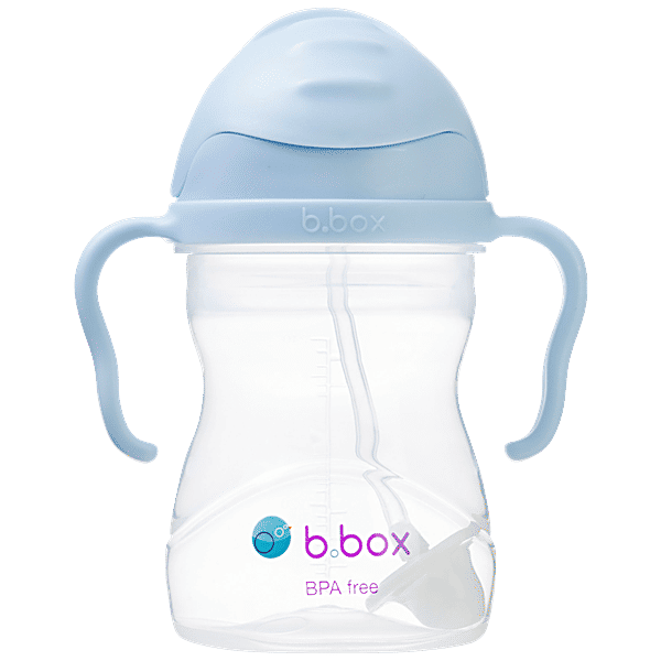 Buy BBOX Weighted Straw Sippy Cup Bubblegum Light Blue Online at Best