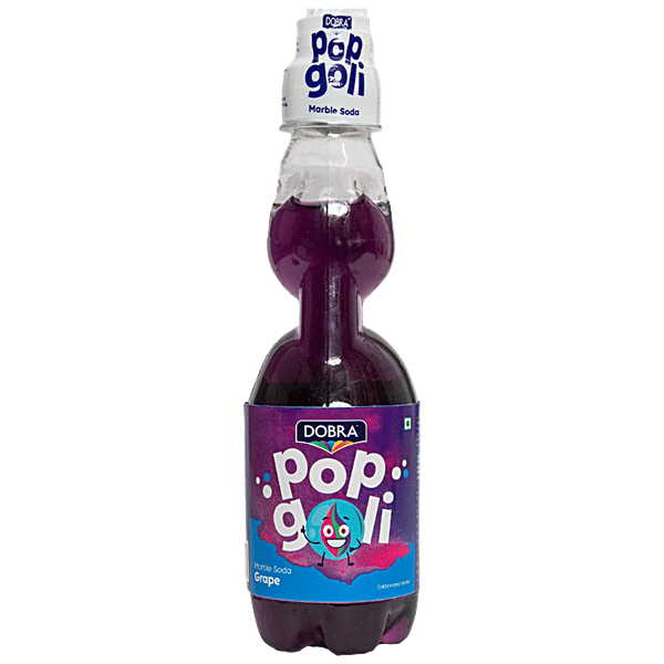 Buy DOBRA Pop Goli Marble Soda Grape Refreshing Soft Drink Online at