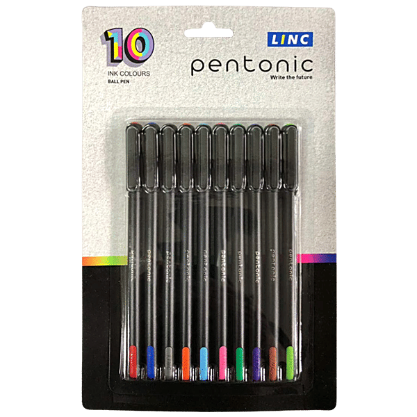 Buy Linc Pentonic Ball Pen Assorted Ink Colour Online at Best Price