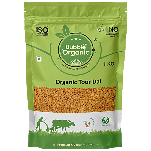 Buy Bubble Organic Toor Dal Online at Best Price of Rs 275 bigbasket