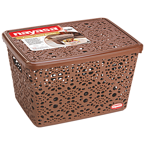 Buy Nayasa Storage Utility Big Basket For Flowers, Fruits & Vegetables