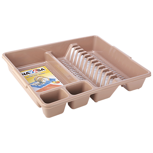 Buy Nayasa Monica Regular Kitchen Tray Utensil Drying Rack, Plate Rack