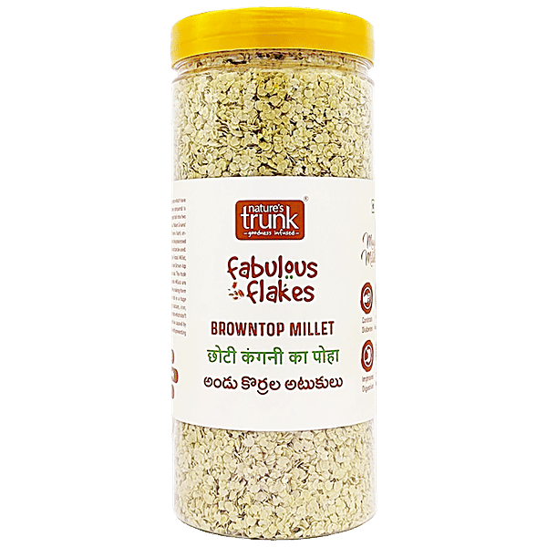 Buy Nature's Trunk Browntop Millet Flakes Online at Best Price of Rs