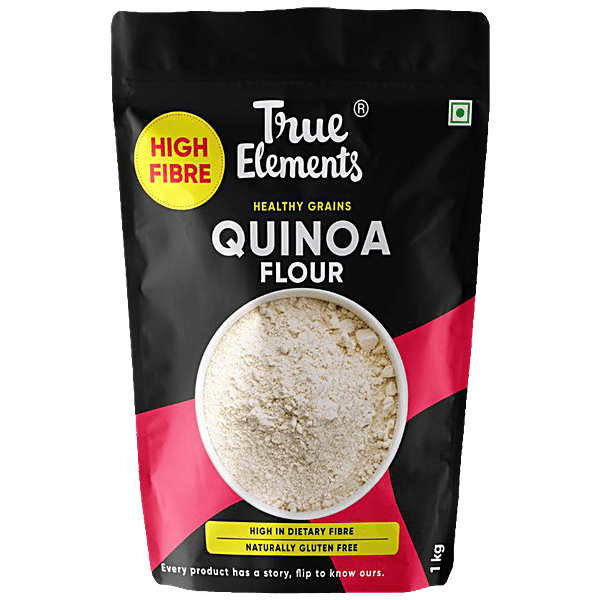 Buy True Elements Quinoa Flour Rich In Dietary Fibre Online at Best