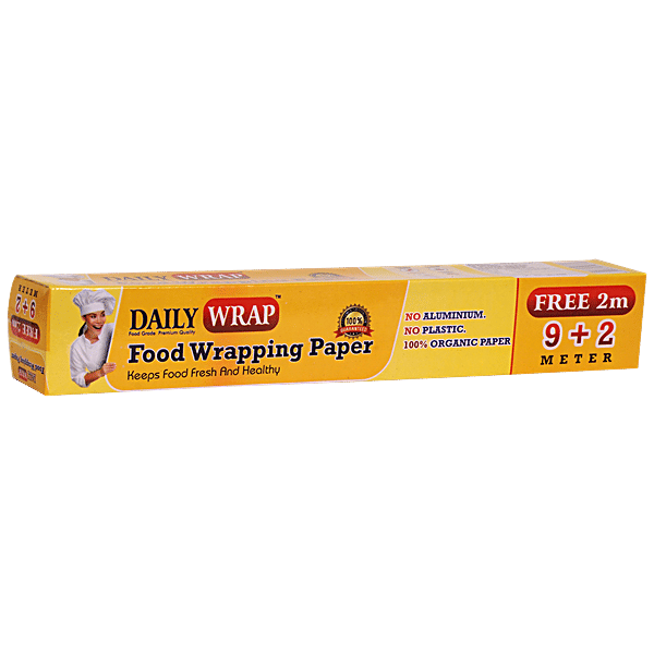 Buy Daily Wrap Food Wrapping Paper 11 m, No Plastic, GreaseResistant