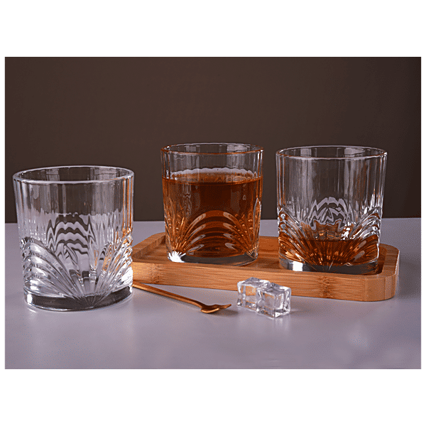 Buy Soogo Aria Whisky Glass Highly Durable, Sturdy Online at Best
