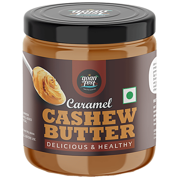 Buy GOANFEST Caramel Cashew Butter No Added Sugar Online at Best