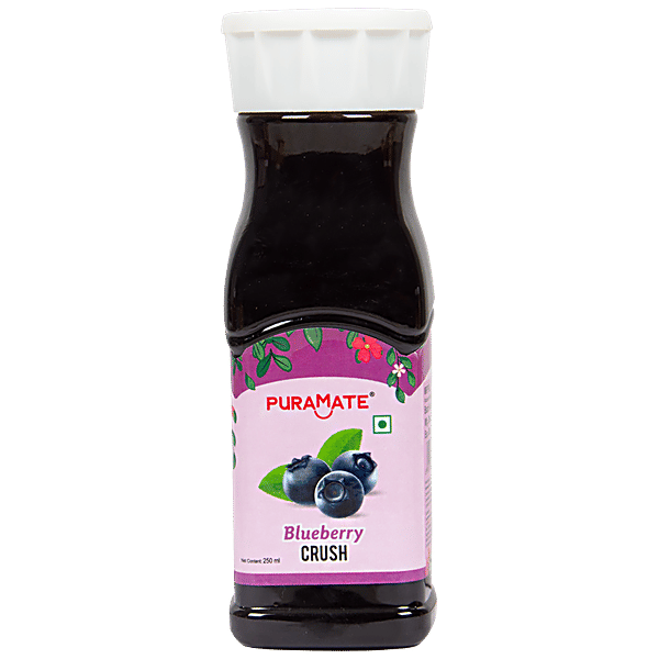 Buy Puramate Blueberry Crush For Perfect Drink 100 Vegetarian Online