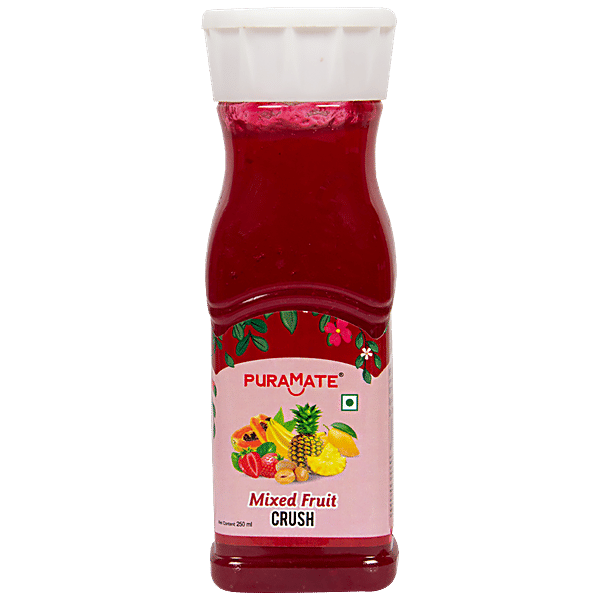 Buy Puramate Mixed Fruit Crush For Perfect Drink 100 Vegetarian Online at Best Price of Rs 67