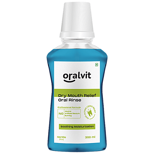 Buy Oralvit Dry Mouth Relief Oral Rinse Prevents Bad Breath, No