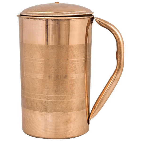 Buy OGGN Copper Jug With Lid Online at Best Price of Rs 500 bigbasket