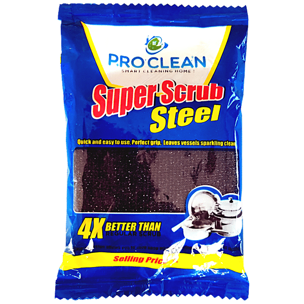 Buy Pro Clean Super Scrub Steel Easy To Use Online at Best Price of