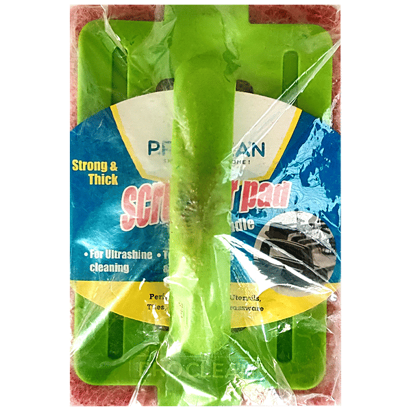 Buy Pro Clean Scrubber Pad With Handle Square, Strong & Thick Online