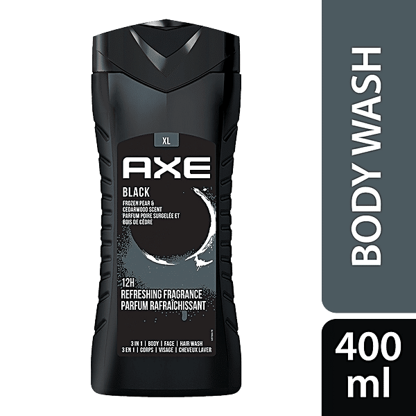 Buy Axe Body wash Black XL Body Wash For Men, Frozen Pear & Cedarwood