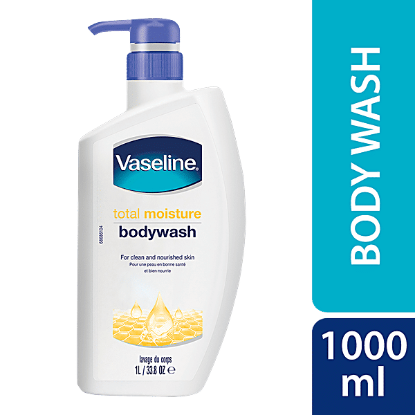 Buy Vaseline Body wash Total Moisture Body Wash For Healthy & Fresh
