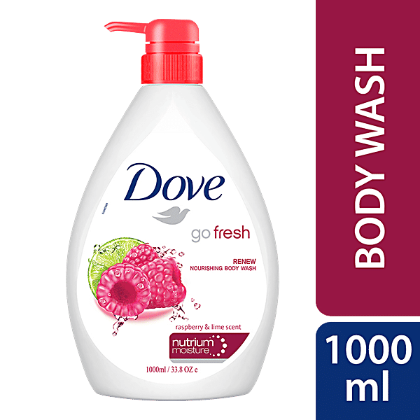Buy Dove Renew Nourishing Body Wash Raspberry & Lime Scent