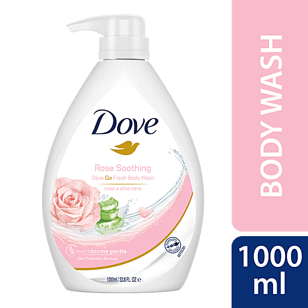 Buy Dove Body wash Rose Soothing Go Fresh Body Wash With Aloe Vera