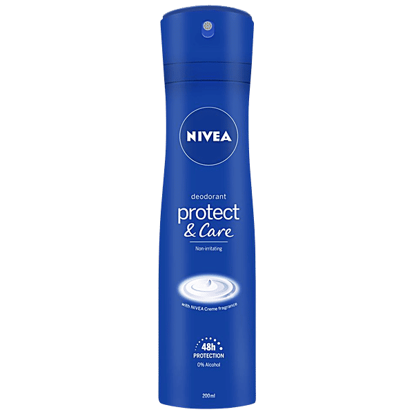 Buy NIVEA Deodorant Protect & Care, For Women, Non Antiperspirant, No