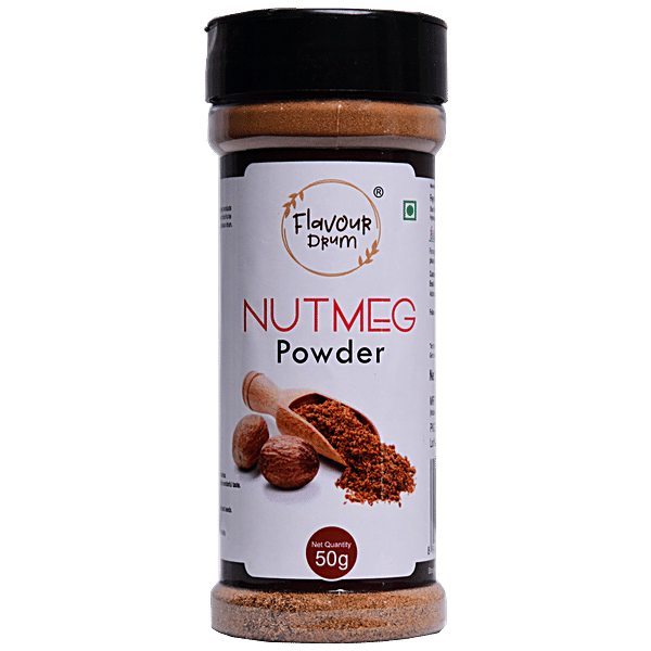 Buy Flavour Drum Nutmeg Powder Slight Sweet Taste Online at Best