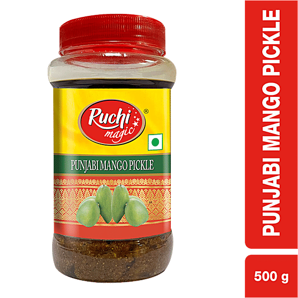 Buy Ruchi magic Punjabi Mango Pickle Adds Taste Online