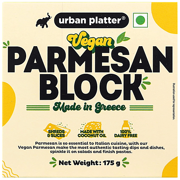 Buy Urban Platter Vegan Parmesan Cheese With Coconut Oil, 100 Dairy