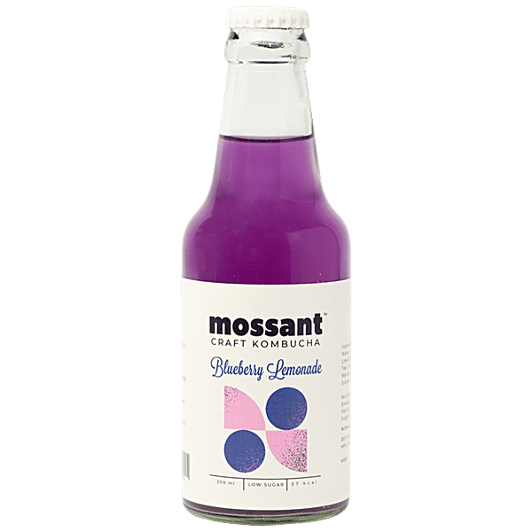 Buy Mossant Blueberry Lemonade Kombucha Low Sugar, NonAlcoholic