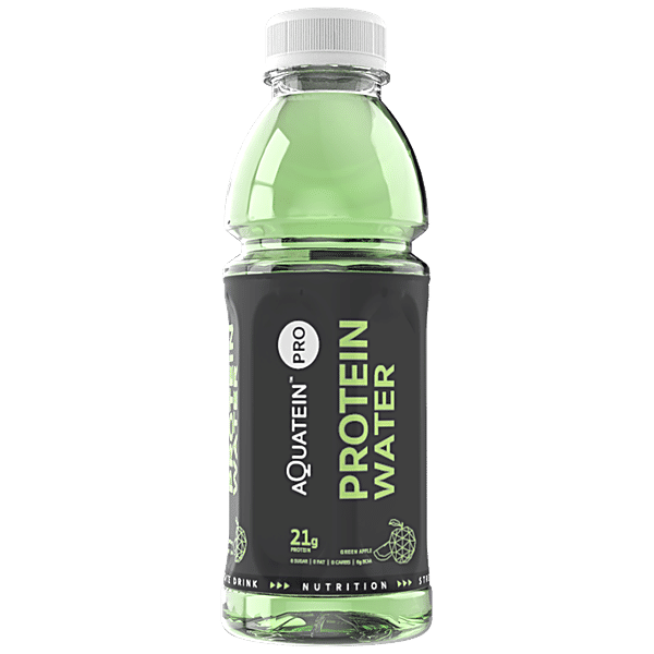 Buy AQUATEIN Pro 21g Protein Water Green Apple Online at Best Price of Rs 150 bigbasket