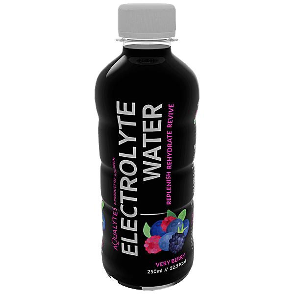 Buy AQUATEIN Electrolyte Water Very Berry Online at Best Price of Rs