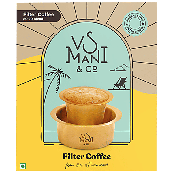Buy Vs Mani & Co. Filter Coffee 8020 Blend Online at Best Price of
