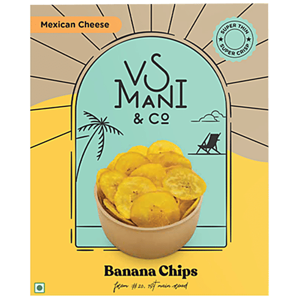 Buy Vs Mani & Co. Banana Chips Mexican Cheese Online at Best Price of