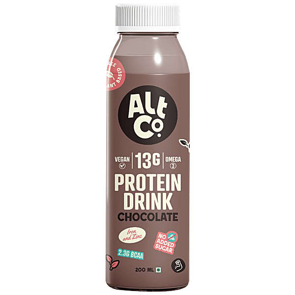 Buy Alt Co 13 g Protein Drink Chocolate, Rich Taste Online at Best