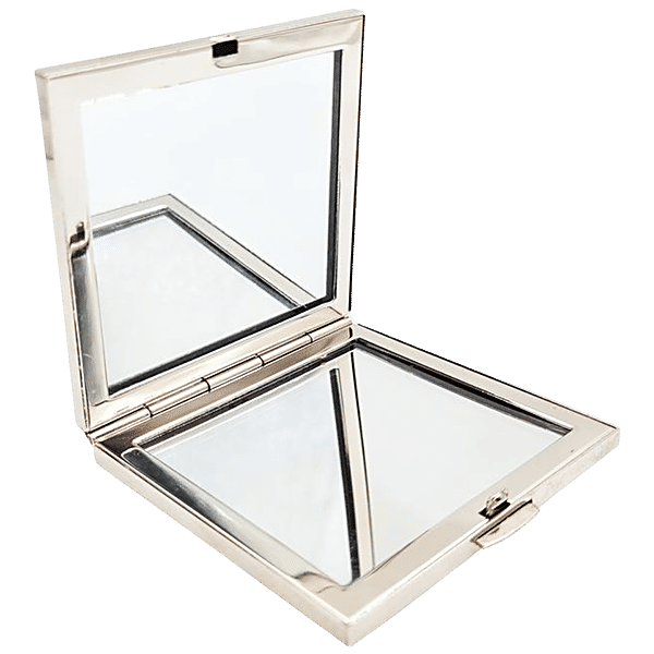 Buy MAJESTIQUE Small Compact Mirror Square, FC87, Assorted Colour
