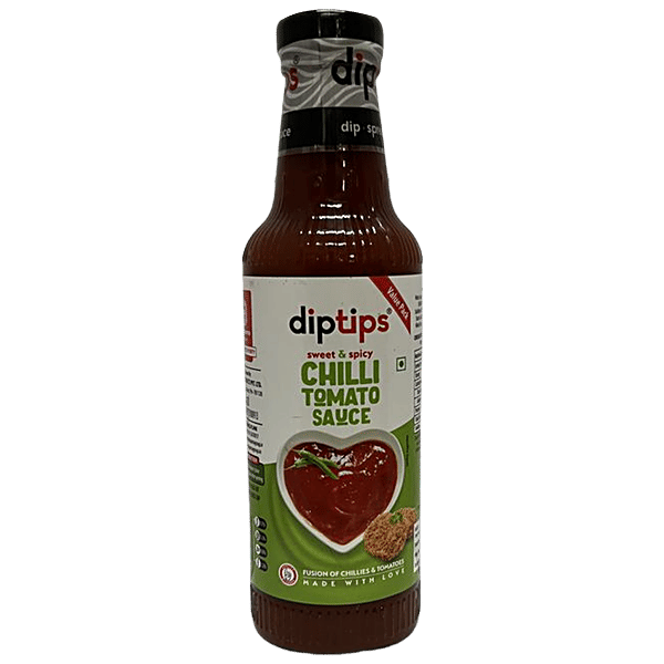 Buy DipTips Chilli Tomato Sauce Sweet & Spicy Online at Best Price of