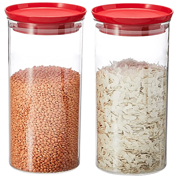 Buy YouBee Plastic Kitchen Storage Container AirTight, Transparent