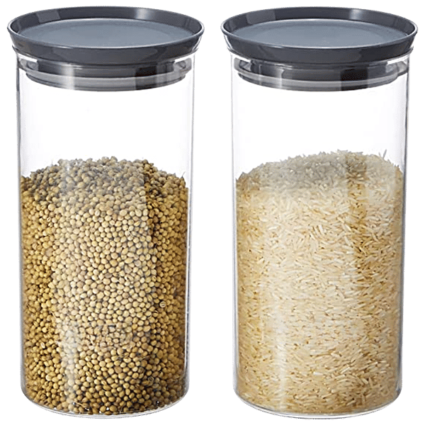 Buy YouBee Plastic Kitchen Storage Container AirTight, Transparent