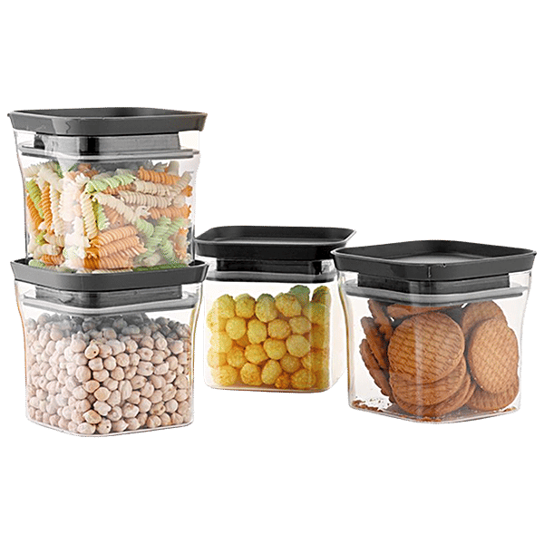 Buy YouBee Plastic Kitchen Storage Container AirTight, Transparent