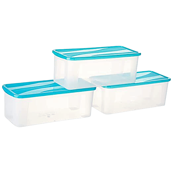 Buy YouBee Plastic Fridge MultiStorage Container Box With Lid, BPA