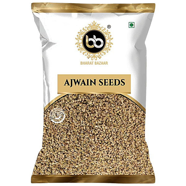Buy Bharat Bazaar Ajwain Seed 100 Pure, No Added Colours Online at
