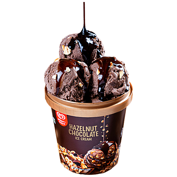 Buy kwality walls Hazelnut Chocolate Ice Cream Online at Best Price of