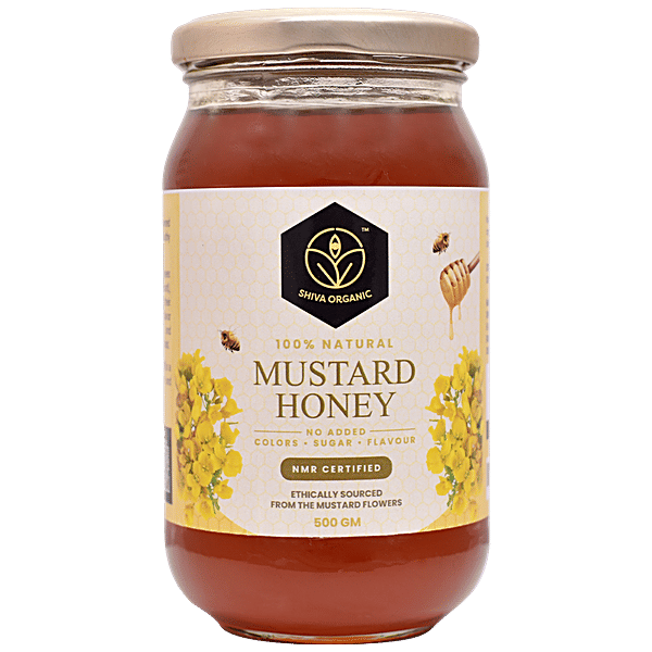 Buy SHIVA ORGANIC Mustard Honey 100 Natural, Healthy, No Added Sugar