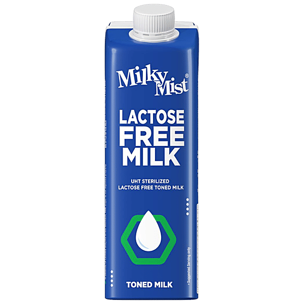 Buy Milky Mist Lactose Free Toned Milk UHT Sterilized, Easy To Digest