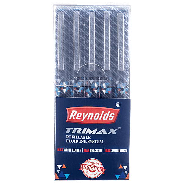 Buy Reynolds Trimax Refillable Pen Fluid Ink System, Water Proof