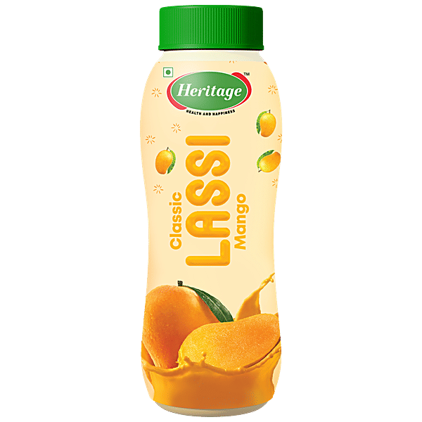 Buy Heritage Lassi Classic Mango Online at Best Price of Rs 20 bigbasket