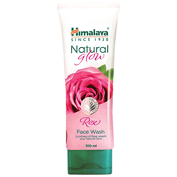Buy Himalaya Natural Glow Rose Face Wash Removes Impurities & Dirt