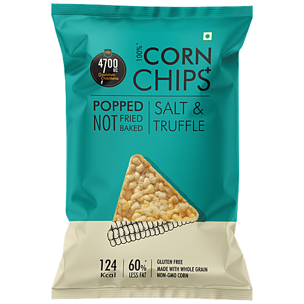 Buy 4700BC Corn Chips+ Salt &Truffle, Popped, Not Fried Or Baked
