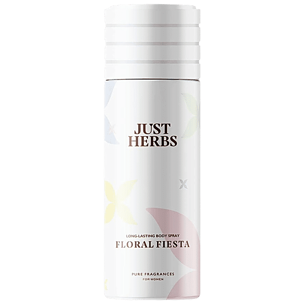 Buy Just Herbs Floral Fiesta Long Lasting Body Spray For Women Online